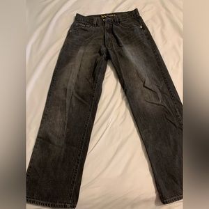 Avirex 32 x 34 Dark Grey Wash Jeans